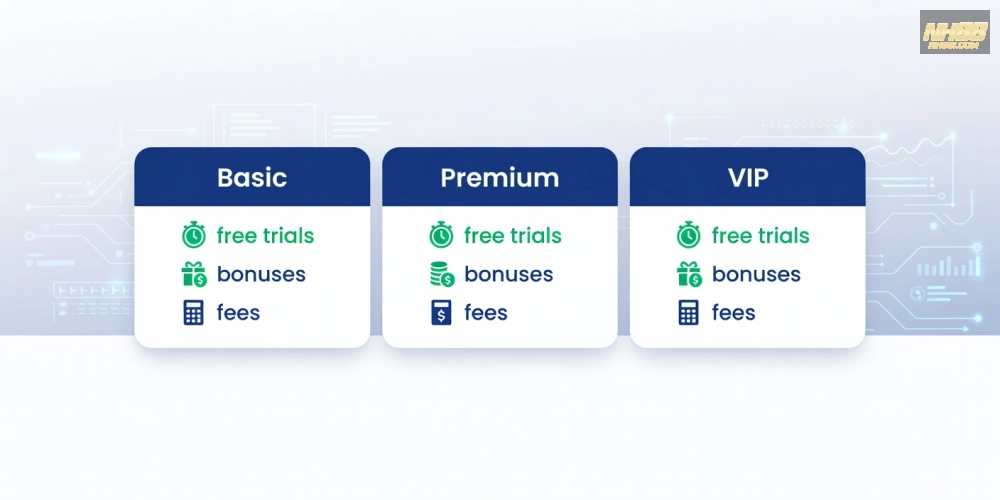 Bảng giá chi tiết các gói live casino free nh88 cập nhật 2025