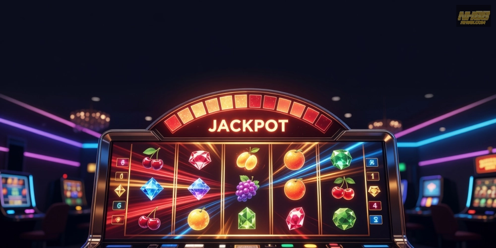 Minh họa cơ chế quay nổ hũ nh88 với jackpot hấp dẫn và giao diện thân thiện