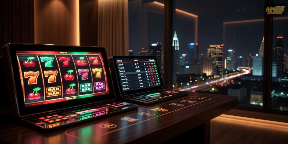 Hình ảnh trò chơi slot và cá cược thể thao trên nền tảng W88 dành cho người chơi TP. Hồ Chí Minh